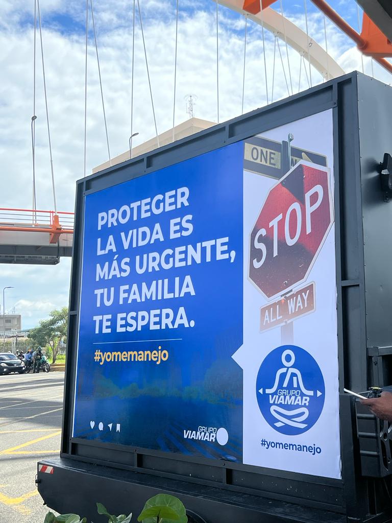Grupo Viamar continúa con su campaña "Yo Me Manejo" por todo el Gran Santo Domingo, llevando conciencia vial a todos los ciudadanos.